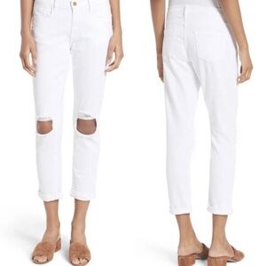 NEW! FRAME High Rise Le Garçon Boyfriend Jeans